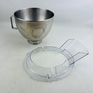KitchenAid K45 Stainless Steel 4.5 Qt Mixer Bowl Pouring Shield Splatter Guard